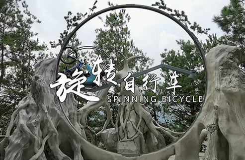 旋轉(zhuǎn)自行車(chē)-浙江鵬鳴游樂(lè)設(shè)備有限公司